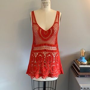 Urban outfitters crochet top.